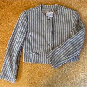 Vintage Pendleton Cropped Wool Blazer